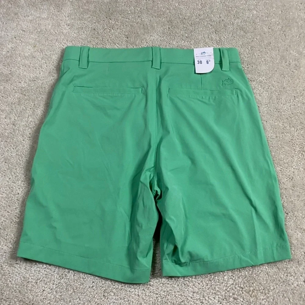 Southern Tide Shorts Mens 30 Green Brrr Performance 8